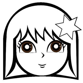 Cute Girl Coloring Pages N2