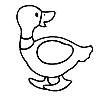 Simple Farm Animal Coloring Pages