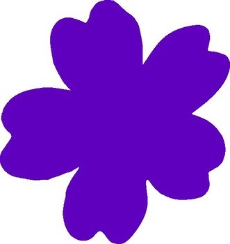Purple Flower Clip Art N39