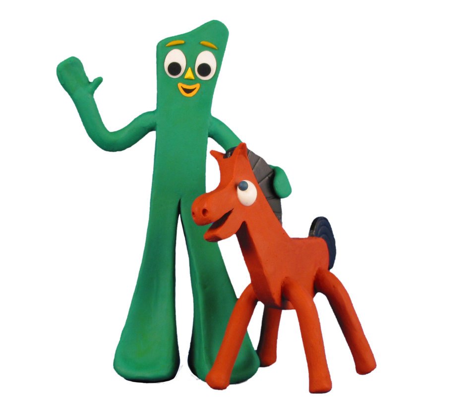 Gumby and pony, Cartoon Characters
