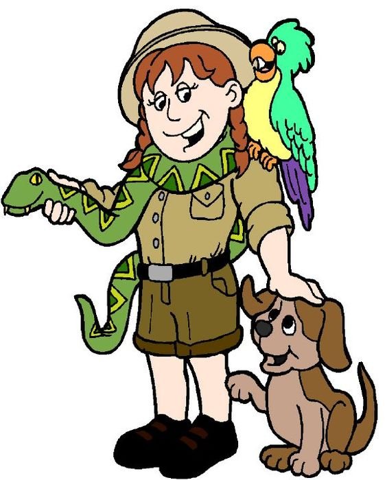 Zoologist Clip Art N2