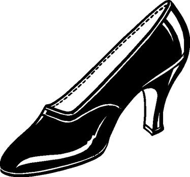 Shoe Clip Art Black And White N6