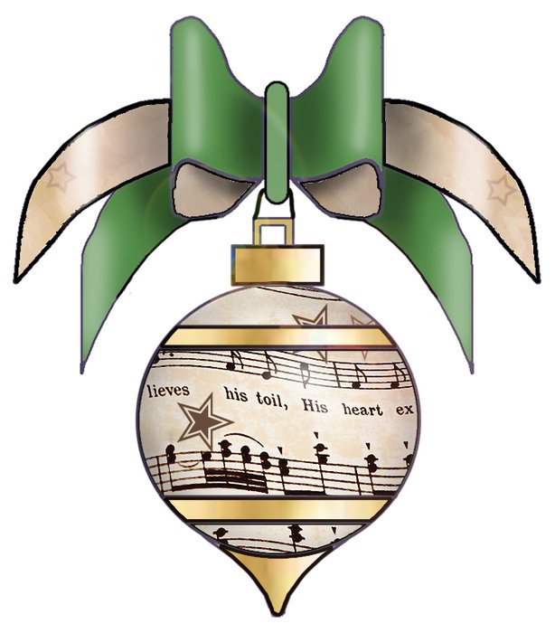 Christmas Music Clip Art N7