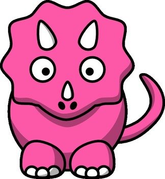 Pink Dinosaur Clip Art N2