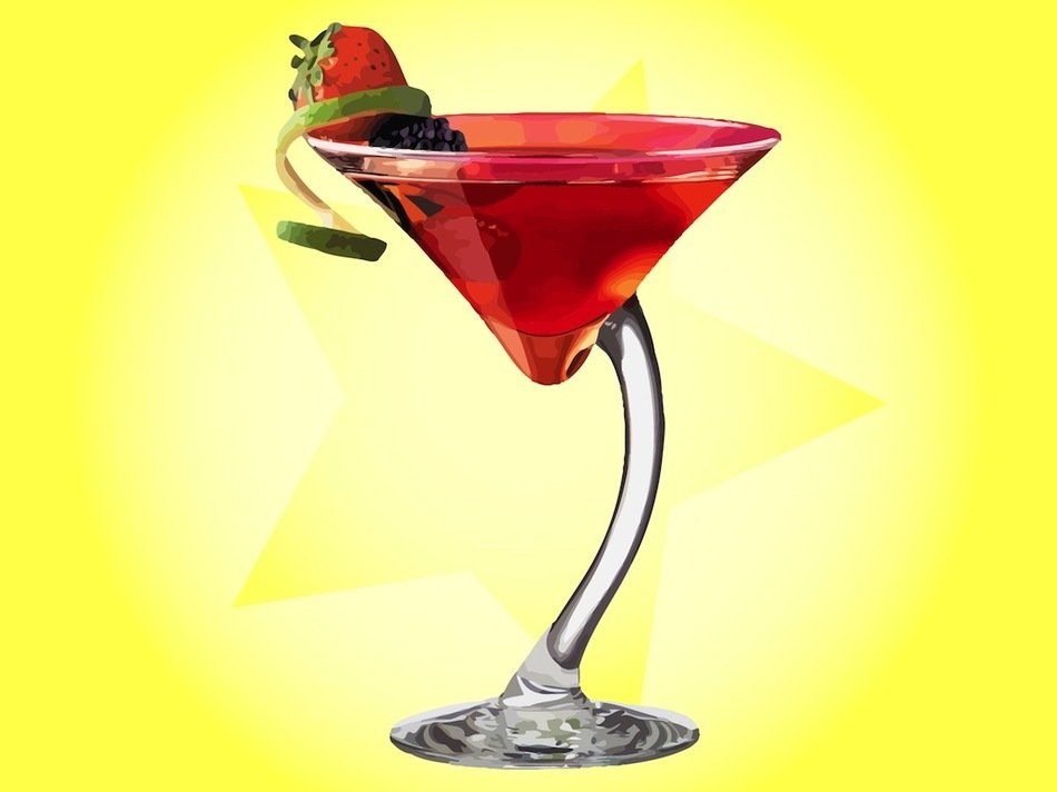 clipart of the cocktail