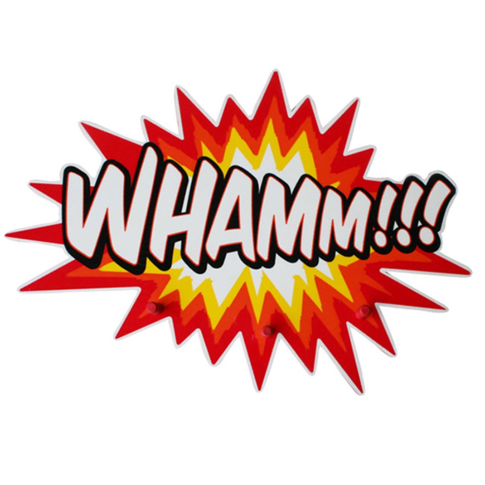 Wham Word Clip Art
