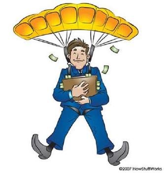Parachute Cartoon N2