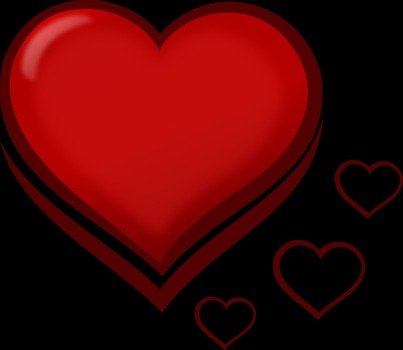 Red Heart Clip Art N37