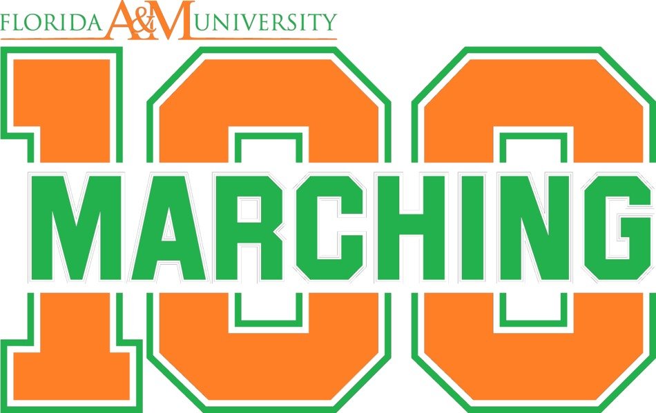 Clip art of Marching 100 logo