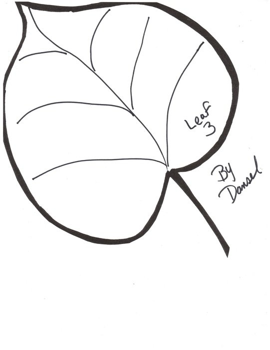 Leaf Stencils Templates