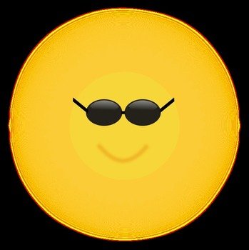 Cool Sun Clip Art N9