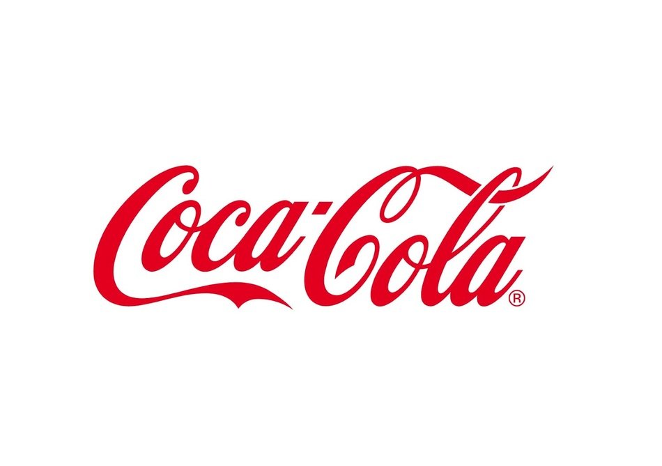 Clip art illustration of Coca Cola Logo