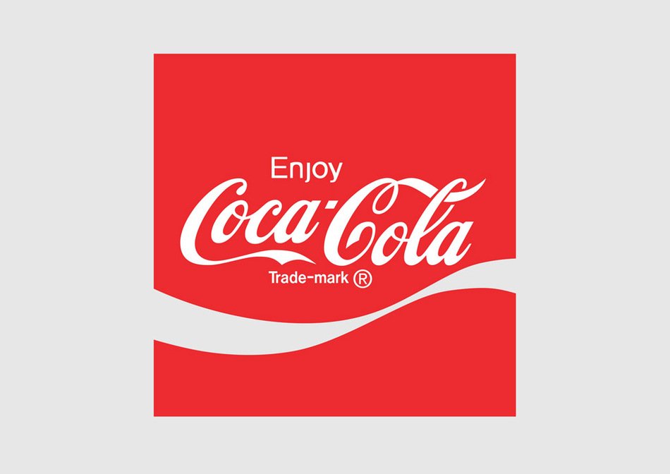 Clip art of Coca Cola Logo