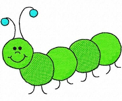 Caterpillar Clip Art N11