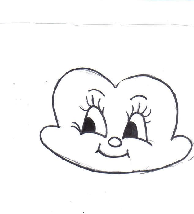 Caterpillar Face drawing