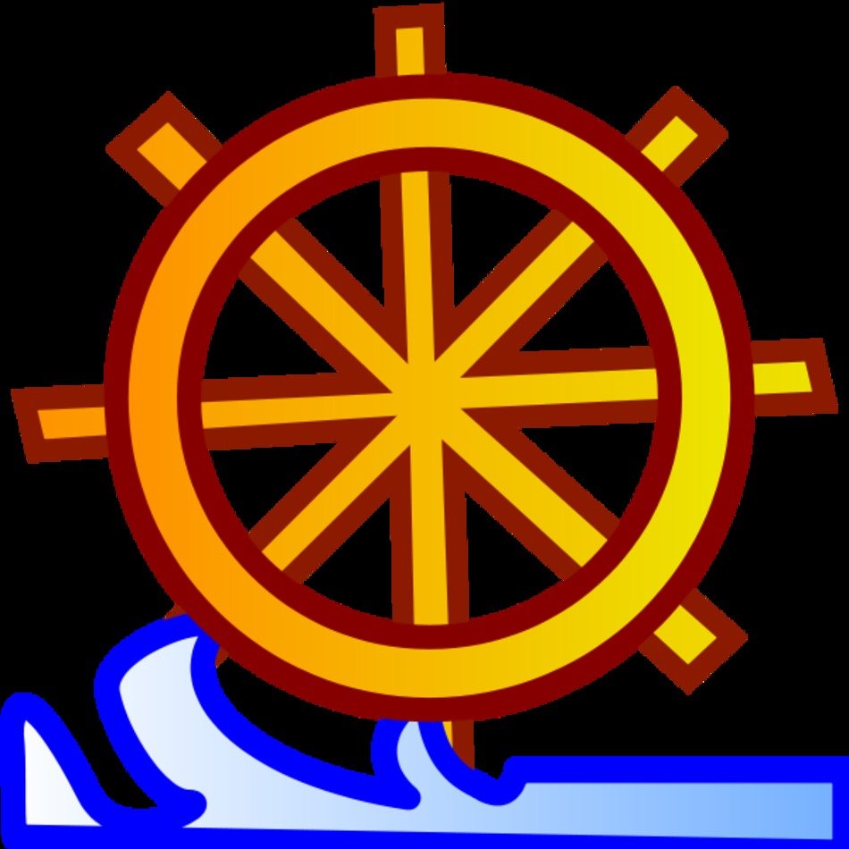 Ship Wheel Clip Art N7