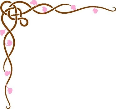 Grape Vine Border Clip Art Free N10