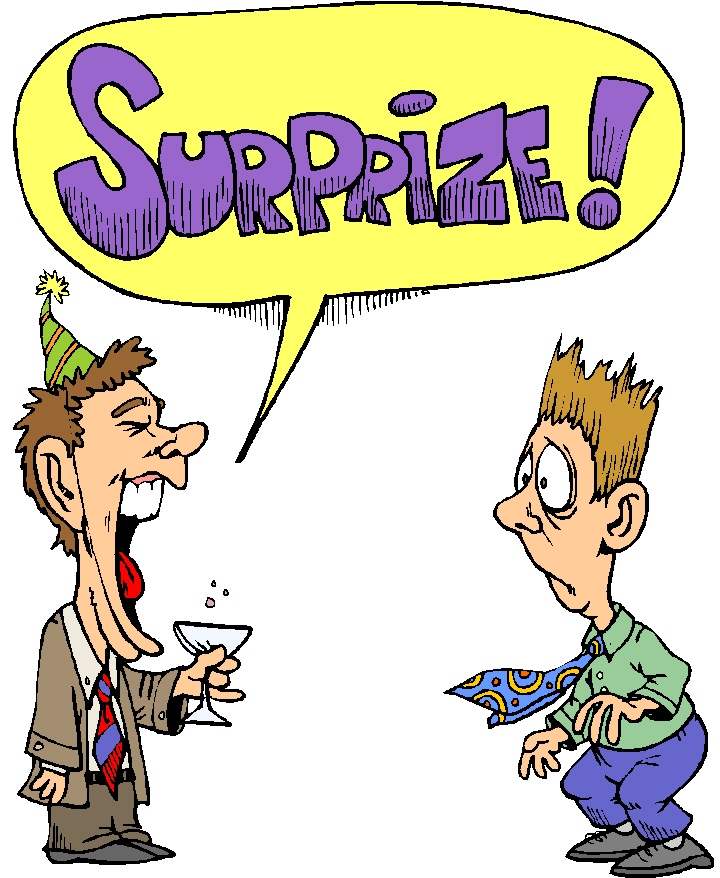 Free surprise birthday party clip art n2 free image download