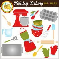 Cute Baking drawing