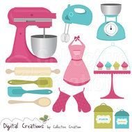 Kitchen Cooking Clip Art N5
