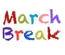 March Spring Break Clip Art