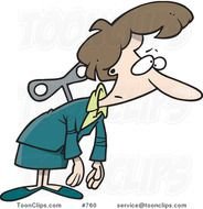 Tired Teacher Clip Art N2