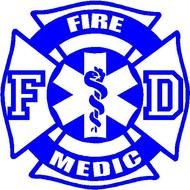 Star Of Life Maltese Cross Decal