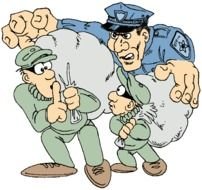 Cartoon Cops And Robbers