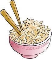 Rice Bowl Clip Art N5