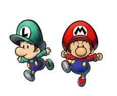 Mario characters in different colors