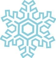 Cartoon Snowflake Clip Art N13