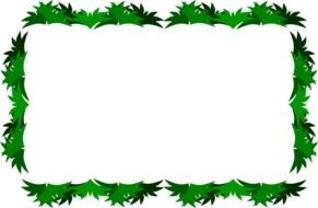 black banner with green grass