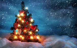 Clipart of Beautiful Christmas Tree
