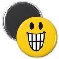 Big Grin Smiley Face Clip Art