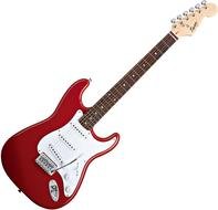 red white electric guitar drawing