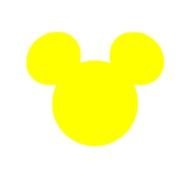 Mickey Mouse Ears Silhouette Clip Art