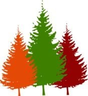 Forest Trees Clip Art N4