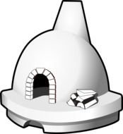 Oven Black And White Line Art drawing