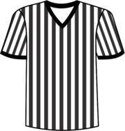 Referee Shirt Clip Art N2