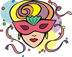 Mardi Gras Clip Art N23