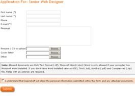 Job Application Clip Art N2