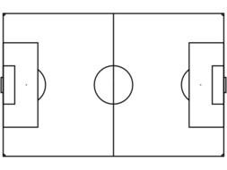 Soccer Field Template drawing