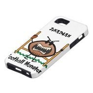 Cartoon Sports Clip Art Angry Mad Football Monster IPhone 5 Cover