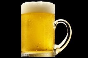 Ice Cold Beer as picture for clipart