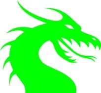 Dragon Head Clip Art N8