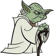 Star Wars Yoda Cartoon N2