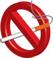 3D No Smoking Clip Art