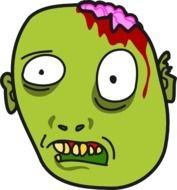 Zombie Clip Art N24