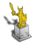 Map Symbols Statue drawing