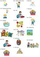 Preschool Daily Schedule Chart